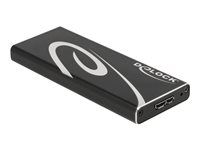 Kryt úložiště - M.2 - 1 Kanál - M.2 Card - USB 3.2 (Gen 2) - černá