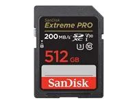 Paměťová karta flash - 512 GB - Video Class V30 / UHS-I U3 / Class10 - SDXC UHS-I