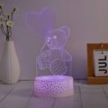 MANTA HEARTS, 3D LED Neon dekorace (3x vzor)