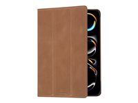 Pouzdro s klopou pro tablet - kůže full-grain - bronz - pro Apple 11-inch iPad Pro (M4, M5)