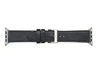 Řemínek k hodinkám pro chytré hodinky - 176-224,5 mm - černá - pro Apple Watch Hermès Series 12, SE 3, Series 10, Series 11, Series 12, Ultra 3, Ultra 4