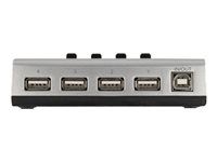 Switch USB 2.0 with 1 x Type-B female to