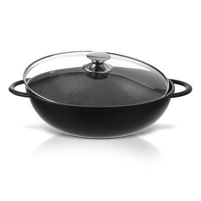Wok pánev s poklicí ORION Grande 32cm