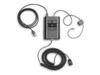 Přepínač pro telefon/počítač/sluchátka pro sluchátka s mikrofonem, stolní telefon - QD, USB-A - pro Poly EncorePro 500 USB; 700 USB