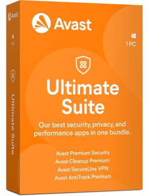 AVAST Ultimate for Windows - 1 PC 2Y