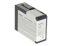 80 ml - světle světle černá - originální - inkoustová cartridge - pro Stylus Pro 3800, Pro 3880