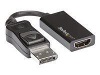 StarTech DisplayPort to HDMI Adapter - DP to HDMI - 4K 60Hz (DP2HD4K60S) - Nástroj pro prevod videa - DisplayPort - HDMI - pro P/N: DK30C2DAGPD, TB32DP14, TB32DP2T, TB3DK2DHV, TB3DK2DHVUE