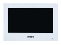 IP intercom station monitor - vnitřní - kabelové - 10/100 Ethernet - bílá