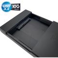 FANTEC PL25U31, Externí box, USB Type C 3.2 Gen2