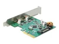 USB adaptér - PCIe 3.0 x4 nízký profil - USB-C 3.1 Gen 2 x 2