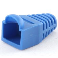 GEMBIRD Plastová krytka pro konektor RJ45 modrá