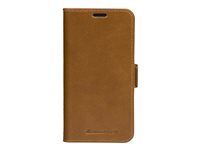 Pouzdro s klopou pro mobilní telefon - kůže full-grain - bronz - pro Apple iPhone 11