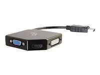 M/F - Nástroj pro převod videa - DVI, HDMI, VGA - DVI, HDMI, VGA - černá