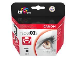 Ink. kazeta TB kompatibilní s Canon BC-02, 0881A003,  Black