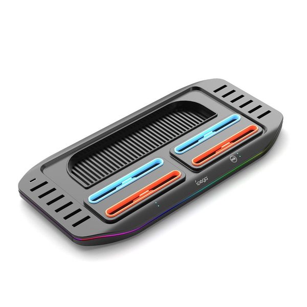 iPega SW2210 Multifunkční Nabíjecí RGB Stojan pro Nintendo Switch 2 Black