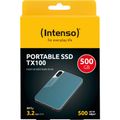 INTENSO TX100, Externí SSD disk, 500GB