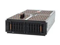 Police - 102 zásuvky (SATA-600 / SAS-3) - HDD 18 TB x 60 - k upevnění na regál - 4U