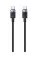 Kabel iPEAX 90010105 USB-C/USB-C 1,5m Black