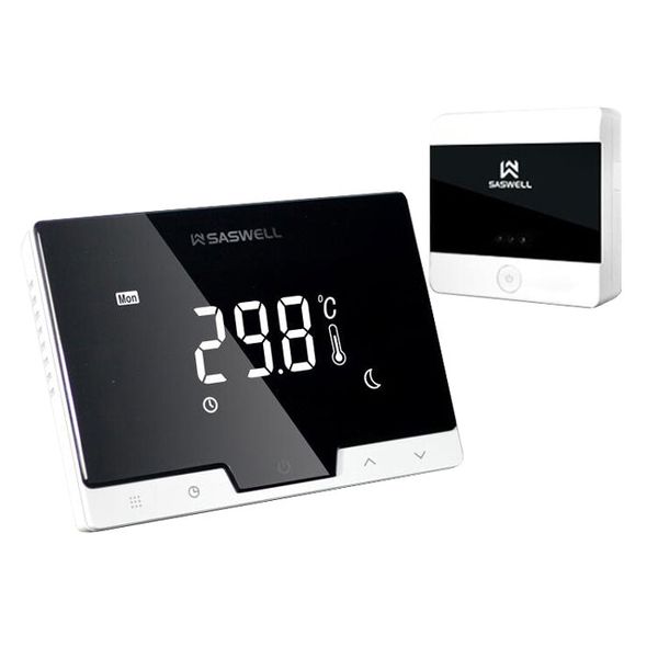 Termostat SASWELL T19 7 RF B bezdrátový