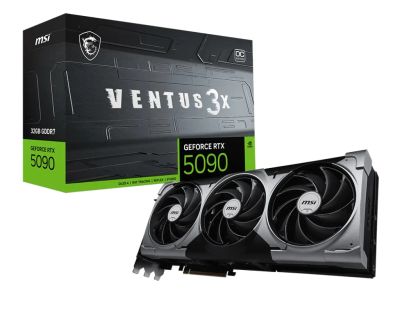 MSI GeForce RTX 5090 VENTUS 3X/OC/32GB/GDDR7