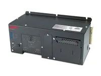 UPS (montovatelný na DIN kolejnici) - AC 220/230/240 V - 325 watt - 500 VA - baz baterie - RS-232 - výstupní konektory: 1 - černá