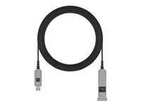 Kabel USB - USB typ A (M) do USB typ A (F) - USB 3.1 Gen 1 - 15 m - Active Optical Cable (AOC) - černá