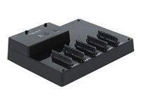 Dokovací stanice HDD - oddílů: 5 - 2.5" - SATA 6Gb/s - USB 3.0 - černá