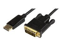 DP to DVI Adapter - 3ft - 1920x1200 (DP2DVI2MM3) - Kabel obrazovky - DisplayPort (M) do DVI-D (M) - 91.4 cm - černá - pro P/N: DK30CH2DEP, DK30CH2DEPUE