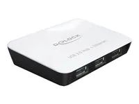 Síťový adaptér - USB 3.0 - 1GbE - 1000Base-T + 3 x USB 3.0