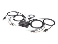 4K KVM Switch w/ Audio (SV211DPUA4K) - Přepínač KVM / audio - 2 x KVM / zvuk - desktop