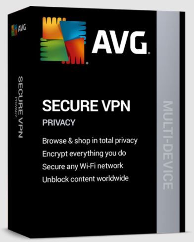 AVG Secure VPN (Multi-device, up to 10 device) 2 Years
