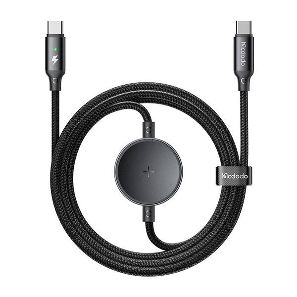 Kabel MCDODO CA-4170 USB-C 1,5m Black + nabíječka na Samsung Watch