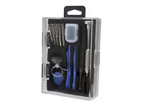 with Case - Multipurpose - Computer Tool Kit - Electronics Kit - PC Tool Kit (CTKRPR) - Sada nástrojů pro opravu telefonu - 23 kusy - v kufřík