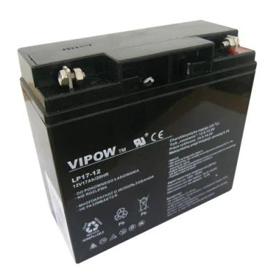 Baterie olověná 12V 17Ah VIPOW BAT0212