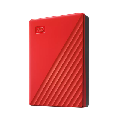 Ext. HDD 2,5" WD My Passport 6TB USB 3.0. červený