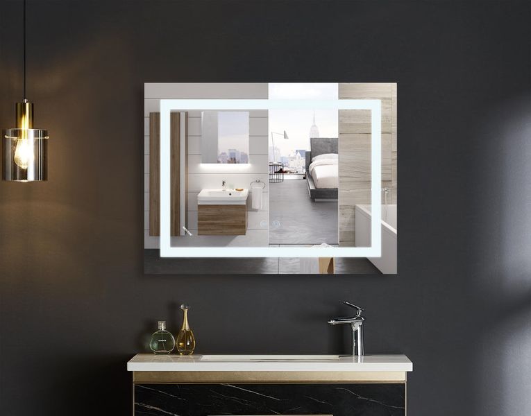 Koupelnové zrcadlo MIXXUS MR12-80×60-REVERSE Teplé