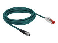 Network cable M12 X-coded 8 pin to RJ45