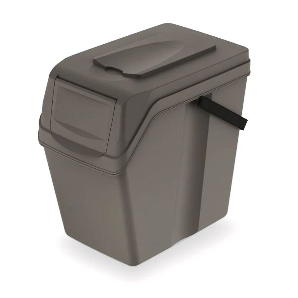 Koš odpadkový SORTIBOX II 25l šedý kámen