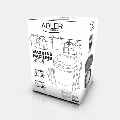 ADLER AD 8051, Mini cestovní pračka