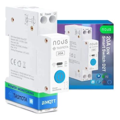 NOUS D2T, Tasmota DIN SMART Switch, spínač
