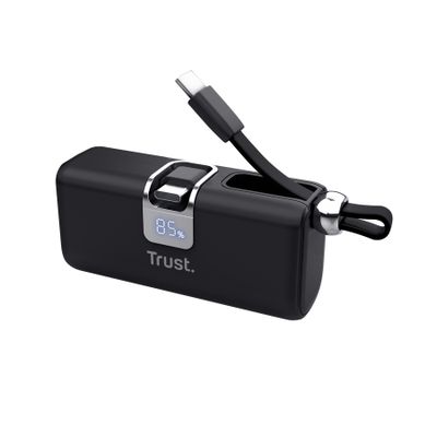 Trust pacto 5000 pd pocket powerbank blk