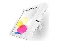 Montážní sada (kryt, výklopné uchycení na stěnu) - odkrytá přední/zadní kamera a senzory - pro tablet - hliník - bílá - velikost obrazovky: 10.9" - pro Apple 10.9-inch iPad Wi-Fi + Cellular; 10.9-inch iPad Air Wi-Fi, Wi-Fi + Cellular