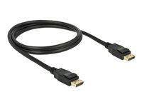 Kabel DisplayPort - DisplayPort (M) do DisplayPort (M) - 1 m - opatřený západkou - černá
