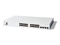Přepínač - L3 - inteligentní - 24 x 10/100/1000 + 4 x 10Gb Ethernet SFP+ - Lze montovat do rozvaděče