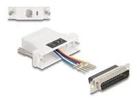 D-Sub 25 pin male to RJ12 female Assembl