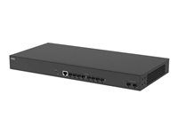 Přepínač - sdružení optických vláken - řízený - 8 x 10 gigabitů SFP+ + 2 x 25 Gigabit SFP28 - desktop, Lze montovat do rozvaděče - kompatibilní s TAA