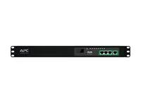 Rozvodná jednotka PDU (k montáži na regál) - AC 200/208/230 V - 3680 VA - Ethernet - vstup: IEC 60320 C20 - výstupní konektory: 8 (8 x IEC 60320 C13) - 1U - 2.5 m kabel - černá - pro P/N: SCL500RM1U, SCL500RMI1U, SMX1500RM2UCNC, SMX2KR2UX145, SMX3KR2UNCX145, SMX750CUS