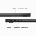 APPLE MacBook Pro (2023) 14,2" M3 Pro/18/1/I/Blk