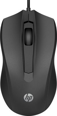 HP 100/Kancelářská/Optická/1 600 DPI/Drátová USB/Černá