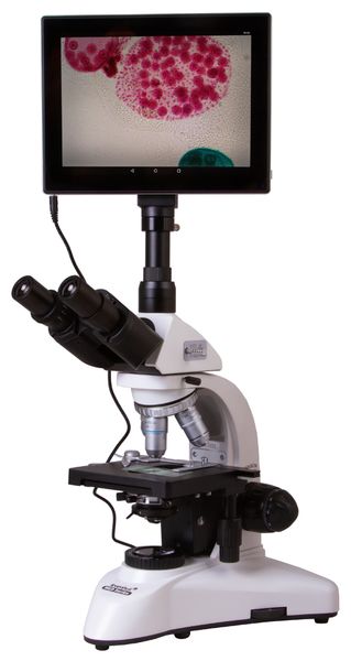 Digitální trinokulární mikroskop Levenhuk MED D25T LCD